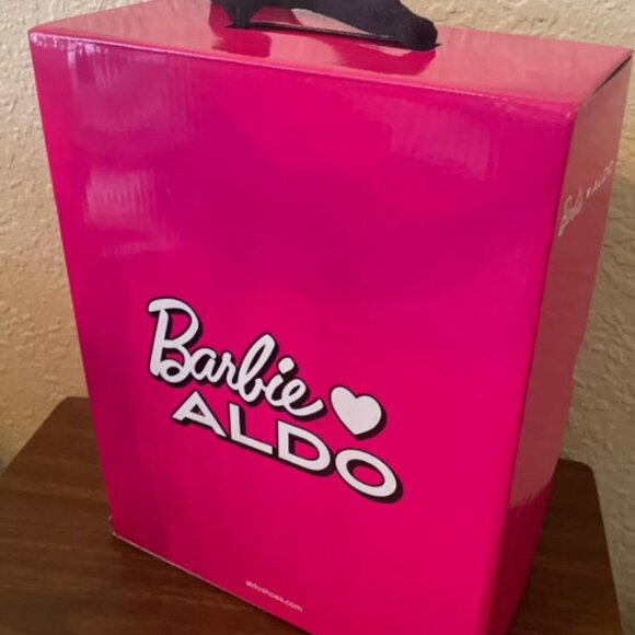 New BARBIE ALDO Barbiemule Low Heel Pink Size 6 - Picture 2 of 6